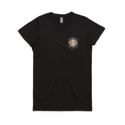 Women's Maple Tee - Black Thumbnail