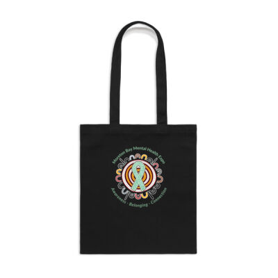 Black Parcel Tote Bag Thumbnail